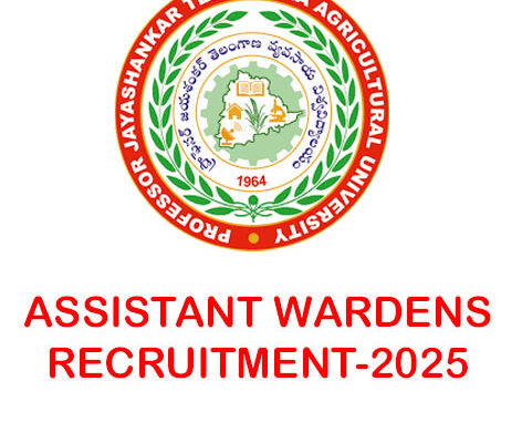 JOB UPDATE: జయశంకర్ యూనివర్సిటీ (PJTAU)2025 లో అసిస్టెంట్ వార్డెన్ ఉద్యోగాలకు ఇంటర్వ్యూ PJTAU